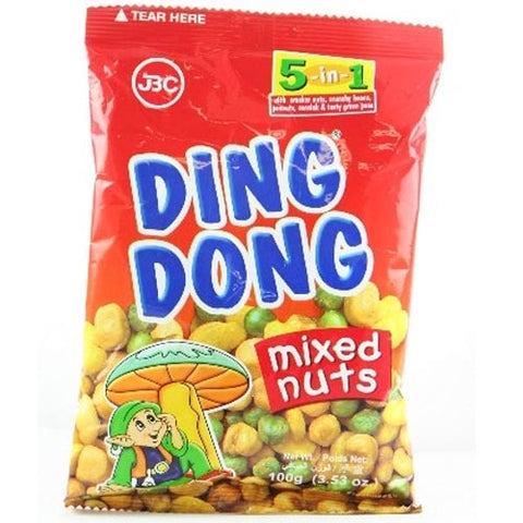 Ding Dong Mixed Snack Mix (Orange) - 100 G