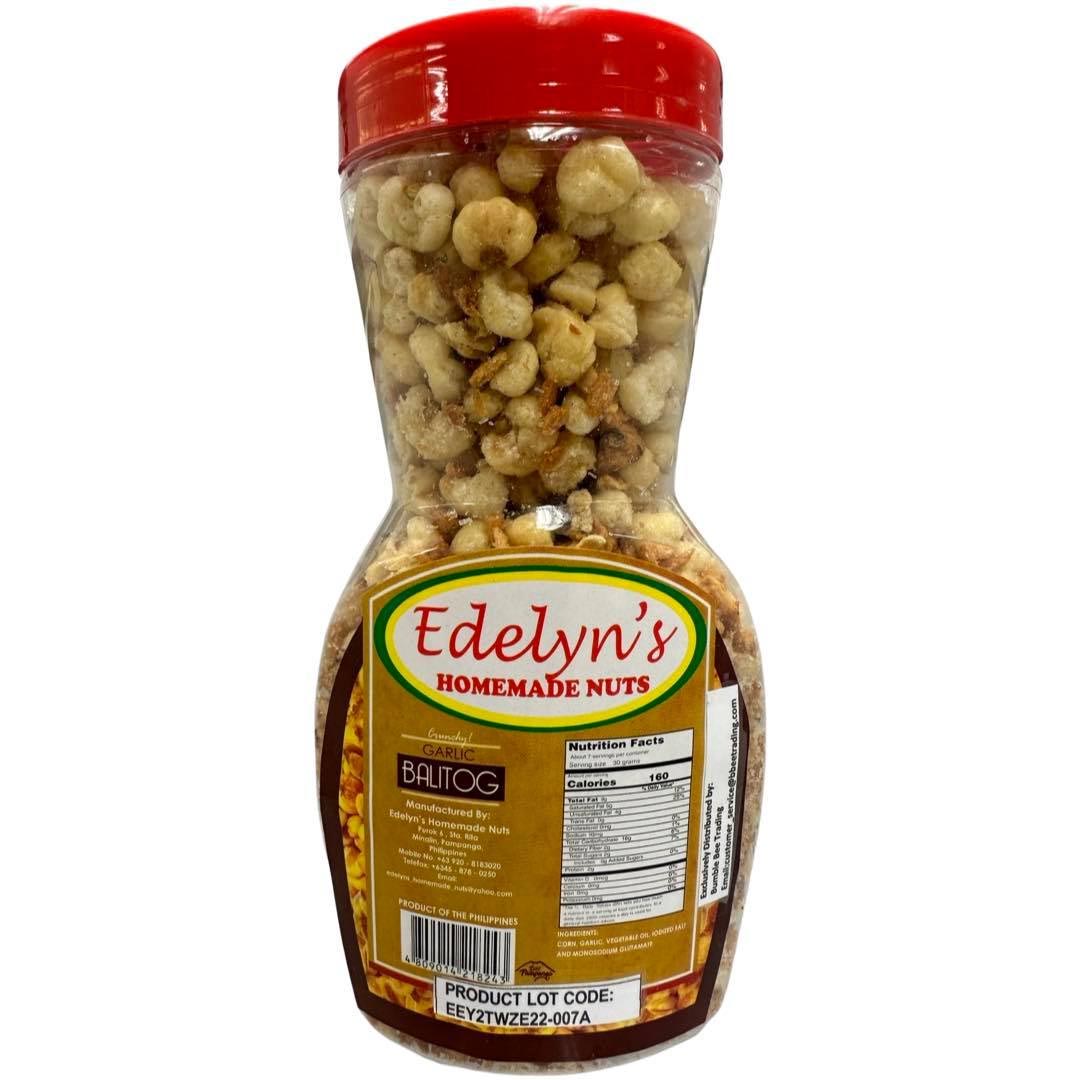 Edelyn's - Homemade Nuts - Garlic Balitog Jar - 195 G