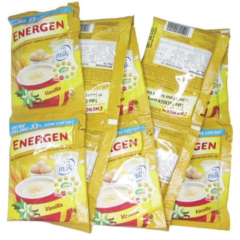 Energen - Oat Cereal Mix with Milk - Vanilla- 10 Sachets - 400 G
