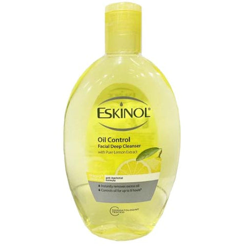 Eskinol - Oil Control - Facial Deep Cleanser with Pure Lemon Extract - Micro Cleanse - Anti-Bacterial Formula