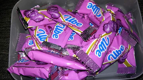 Annies - Ube Candy - Purple Yam Candy - 24 Pieces - 220g