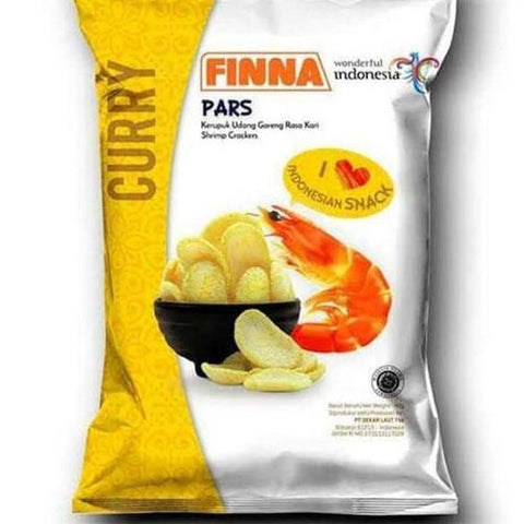 Finna - Pars - Shrimp Crackers - Curry - 1.41 OZ