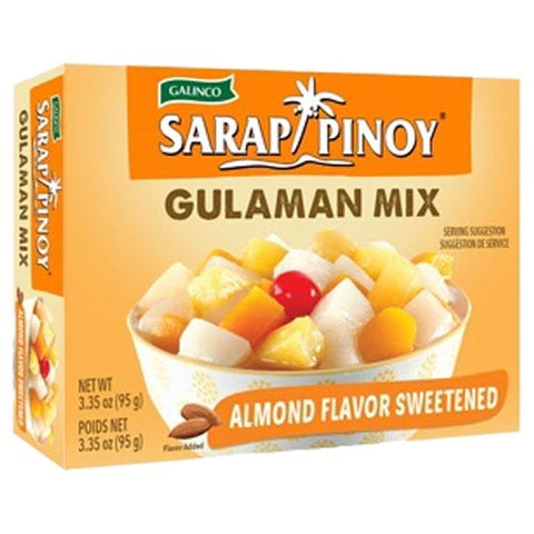 Galinco - Sarap Pinoy - Gulaman Mix - Almond Flavor Sweetened - 95 G