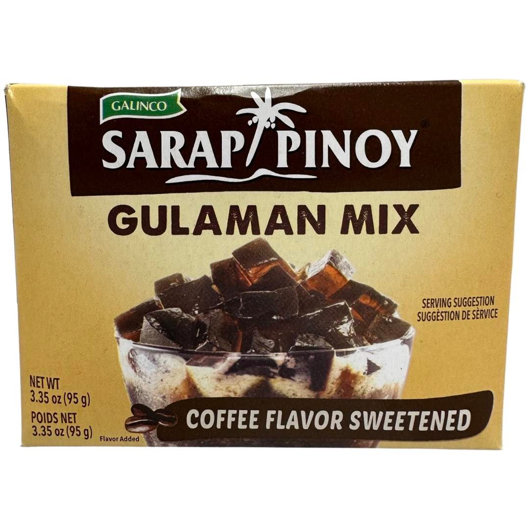 Galinco - Sarap Pinoy - Gulaman Mix - Coffee Flavor Sweetened - 95 G