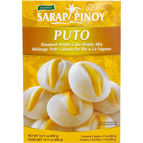 Galinco - Sarap Pinoy - Puto - Steamed White Cake Ready Mix - 400 G