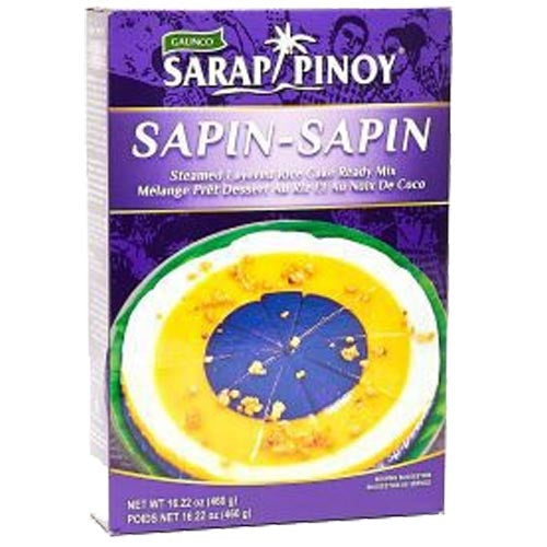 Galinco - Sarap Pinoy - Sapin-Sapin - Steamed Layered Rice Cake Ready Mix - 460 G