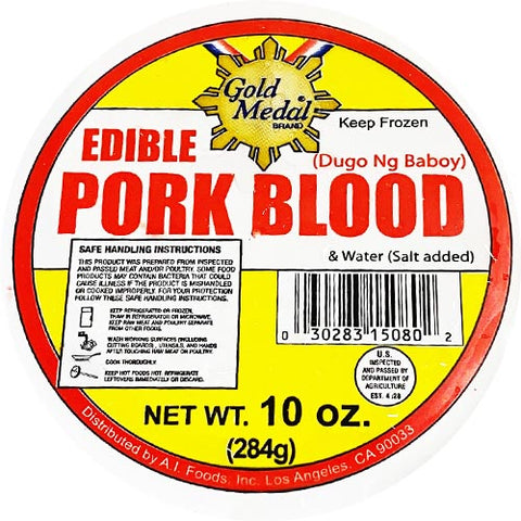 Gold Medal - Edible Pork Blood - Dugo ng Baboy - 10 OZ