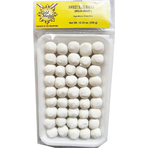 Gold Medal - Sweet Rice Balls - Bilo Bilo - Sweet Rice Balls (Plain) - 350 G