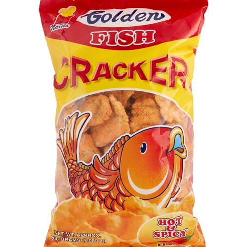 Golden - Fish Cracker - Hot and Spicy - 200 G