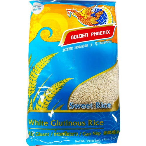 Golden Phoenix - White Glutinous Rice - Malagkit - Sweet Rice