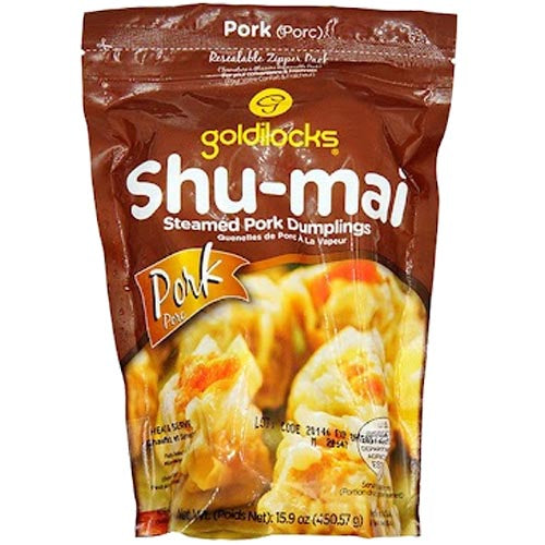Goldilocks - Shu-mai (Siomai) - Steamed Pork Dumplings - Pork - 1 LB