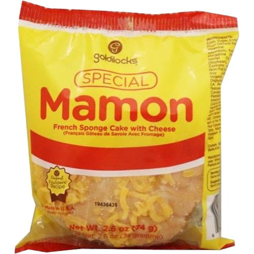 Goldilocks - Special - Mamon - French Sponge Cake with Cheese - 2.1 OZ