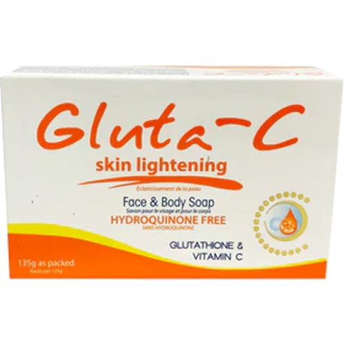Hype Ardent Skin Care - Gluta-C - Skin Lightening Face and Body Soap - 135 G