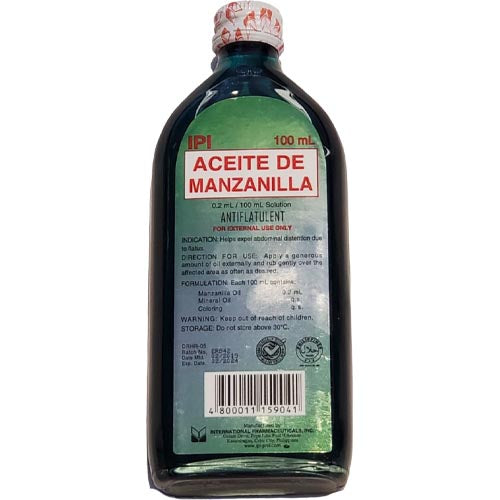 IPI - Aceite De Manzanilla - Antiflatulent - 100 ML