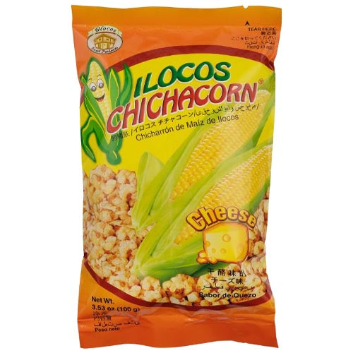 Ilocos Chichacorn - Cheese - Chicharron de Maiz de Illocos -350 G