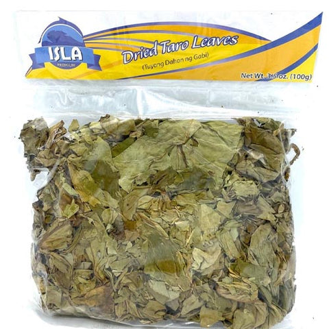 Isla - Dried Taro Leaves - Tuyong Dahon ng Gabi - 100 G