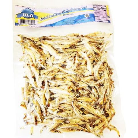 Isla Premium - Dried Anchovy (Dried Dilis) - Fully Eviscerated - 4 OZ
