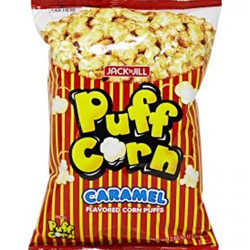 Jack & Jill - Puff Corn Caramel Flavored Corn Puffs - 15 G