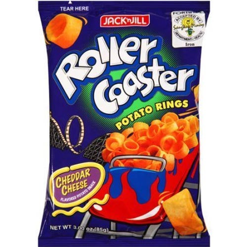 Jack & Jill - Roller Coaster Potato Rings (Cheddar Cheese)