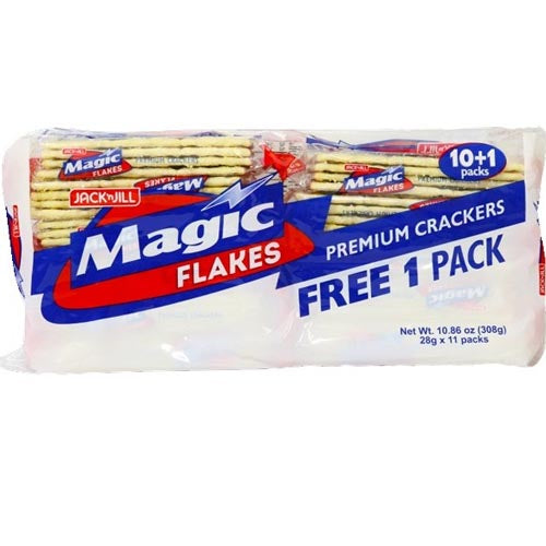Jack 'n Jill - Magic Flakes Premium Crackers- 10 Pack - 1.06 OZ