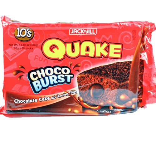 Quake Choco Jack 'n Jill - Quake - Choco Burst - Chocolate Cake with Chocolate Fil ...