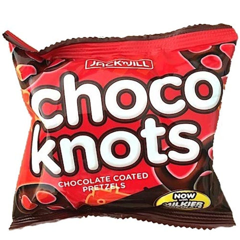 Jack 'n Jill - Choco Pretzels - Choco Knots - 28 G