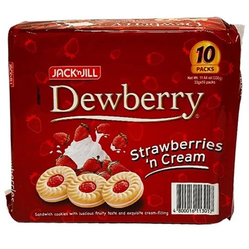 Jack n' Jill - Dewberry - Strawberries 'n Cream - 10 Pack - 11.64 OZ