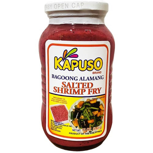 Kapuso - Bagoong Alamang - Salted Shrimp Fry - 12 OZ – Sukli - Filipino ...