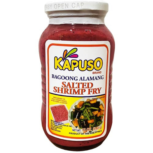 Kapuso - Bagoong Alamang - Salted Shrimp Fry - 12 OZ