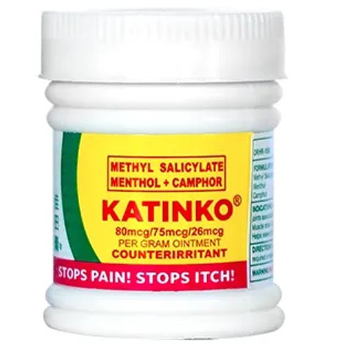 Katinko Ointment - Methyl Salicylate Menthol + Camphor - Helps Relieve Pain and Itch - 30 G