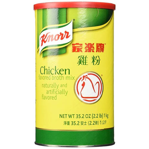 Knorr - Chicken Flavored Broth Mix - Naturally and Artificially Flavored - 2.2 LBS
