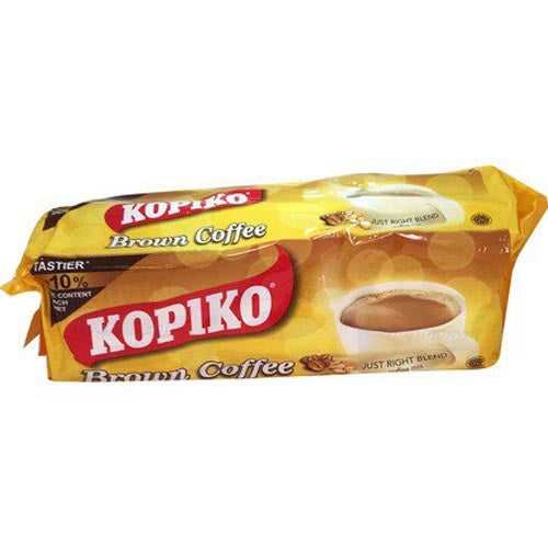 Kopiko - Instant 3 in 1 Brown Coffee Mix - Long 30 Packet Bags 25g