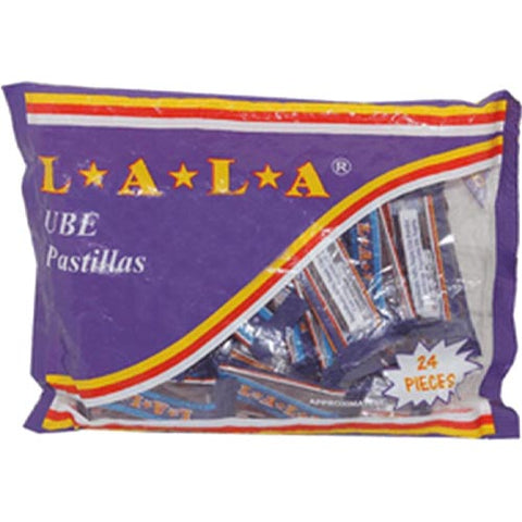 LALA - UBE Pastillas (BAG) - Singles - 24 Pieces - 96 G