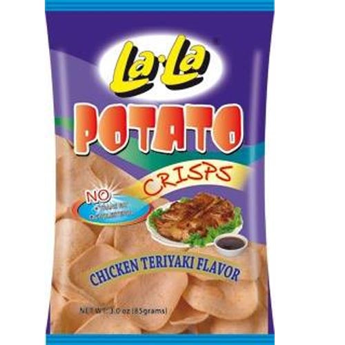 La-La - Potato Crisps - Chicken Teriyaki Flavor - 85 G