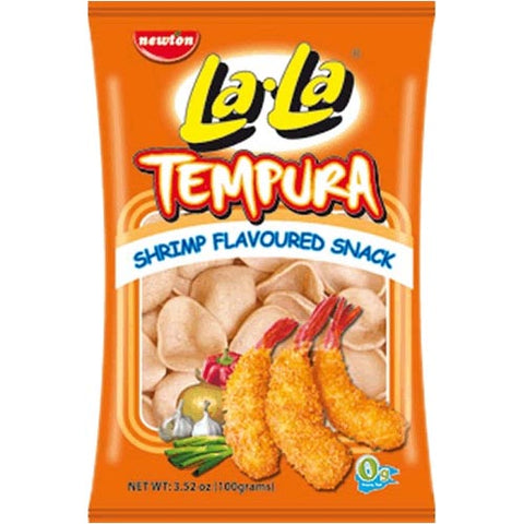 La-La - Tempura - Shrimp Flavoured Snack - 100 G