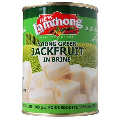 Lamthong - Young Green Jackfruit in Brine - 20 OZ