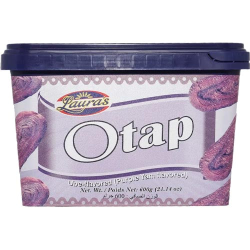 Laura's - Otap - Ube Flavored (Purple Yam Flavored) Bin - 600 G