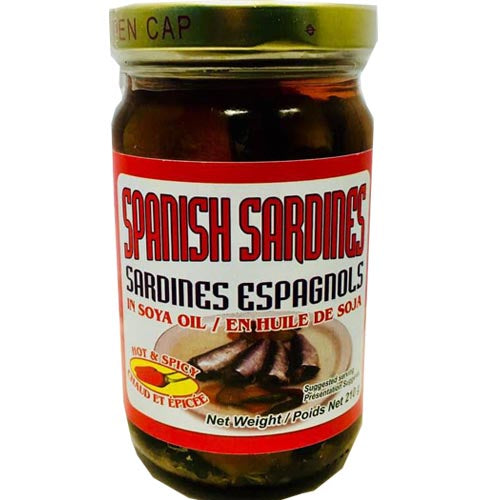 Leony's - Spanish Sardines in Soya Oil - Hot and Spicy - 8 OZ