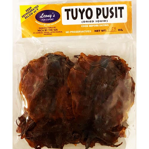 Leony's - Tuyo Pusit - Dried Squid - 3.53 OZ