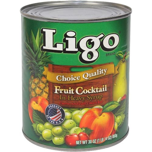 Ligo - Fruit Cocktail In Heavy Syrup - 30 OZ