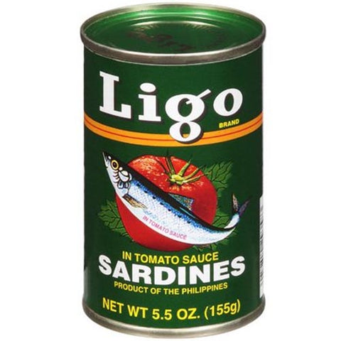 Ligo -  Sardines in Tomato Sauce (GREEN)