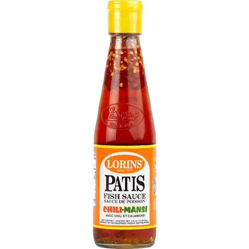 Lorins - Patis - Fish Sauce - ChiliMansi - Chili + Calamansi Mix - 310 ML