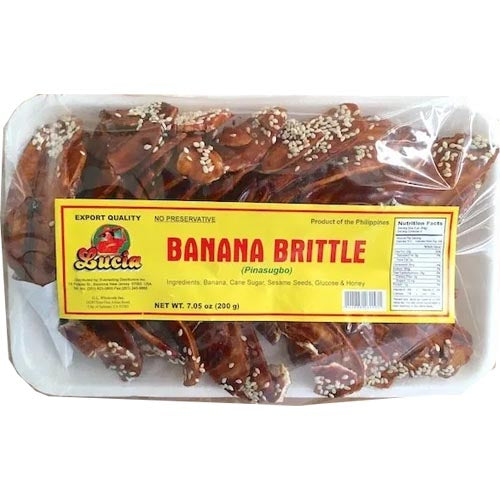 Lucia - Banana Brittle - Pinasugbo - 200 G
