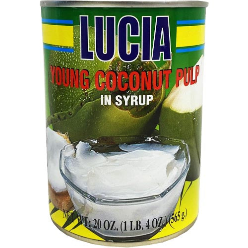 Lucia - Young Coconut Pulp In Syrup - 20 OZ