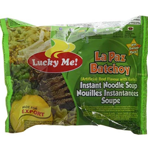 Lucky Me - La Paz Bachoy with Garnish Pack - 60 G