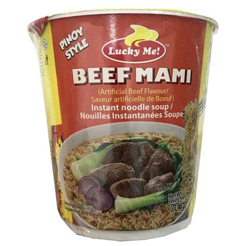 Lucky Me - Supreme Special Beef Mami Flavor Instant Noodle Soup - 70g