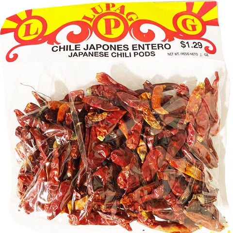 Lupag - Japanese Chili Pods - 2 OZ