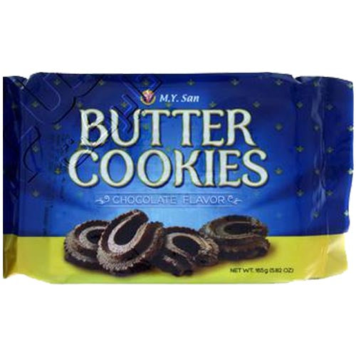 M.Y. San - Butter Cookies - Chocolate Flavor - 165 G