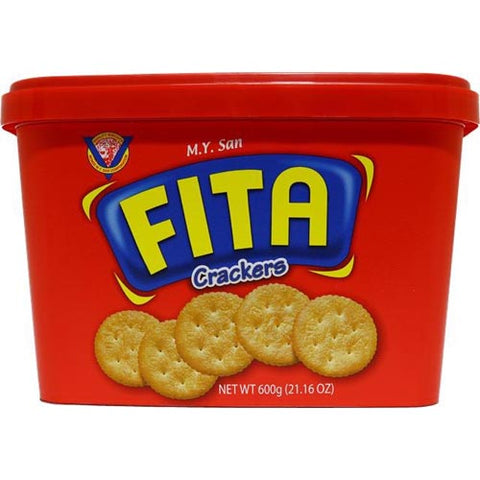 M.Y. San - Fita Crackers - Plastic TUB - 600 G