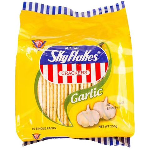 M.Y. San - Skyflakes Garlic Snack Pack - 10 Pack - 25 G